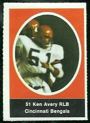 1972 Sunoco Stamps      115     Ken Avery